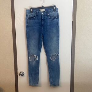 Free People Light Blue Denim Jeans